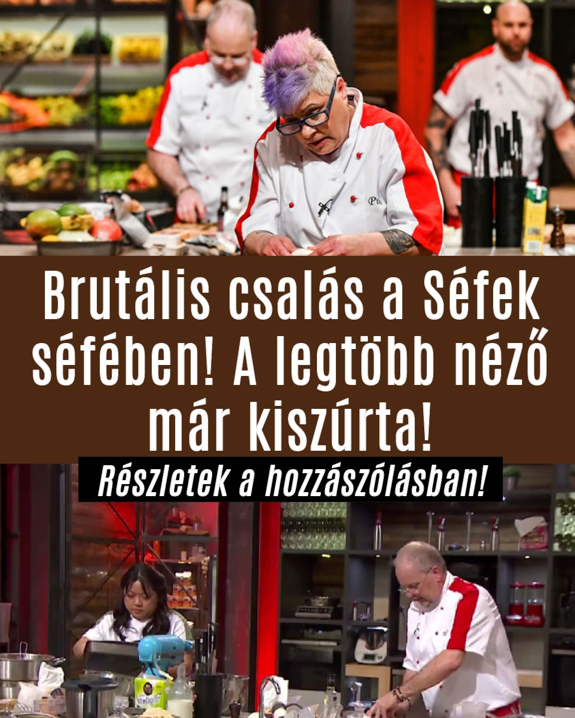 Brutális csalás a Séfek séfében!