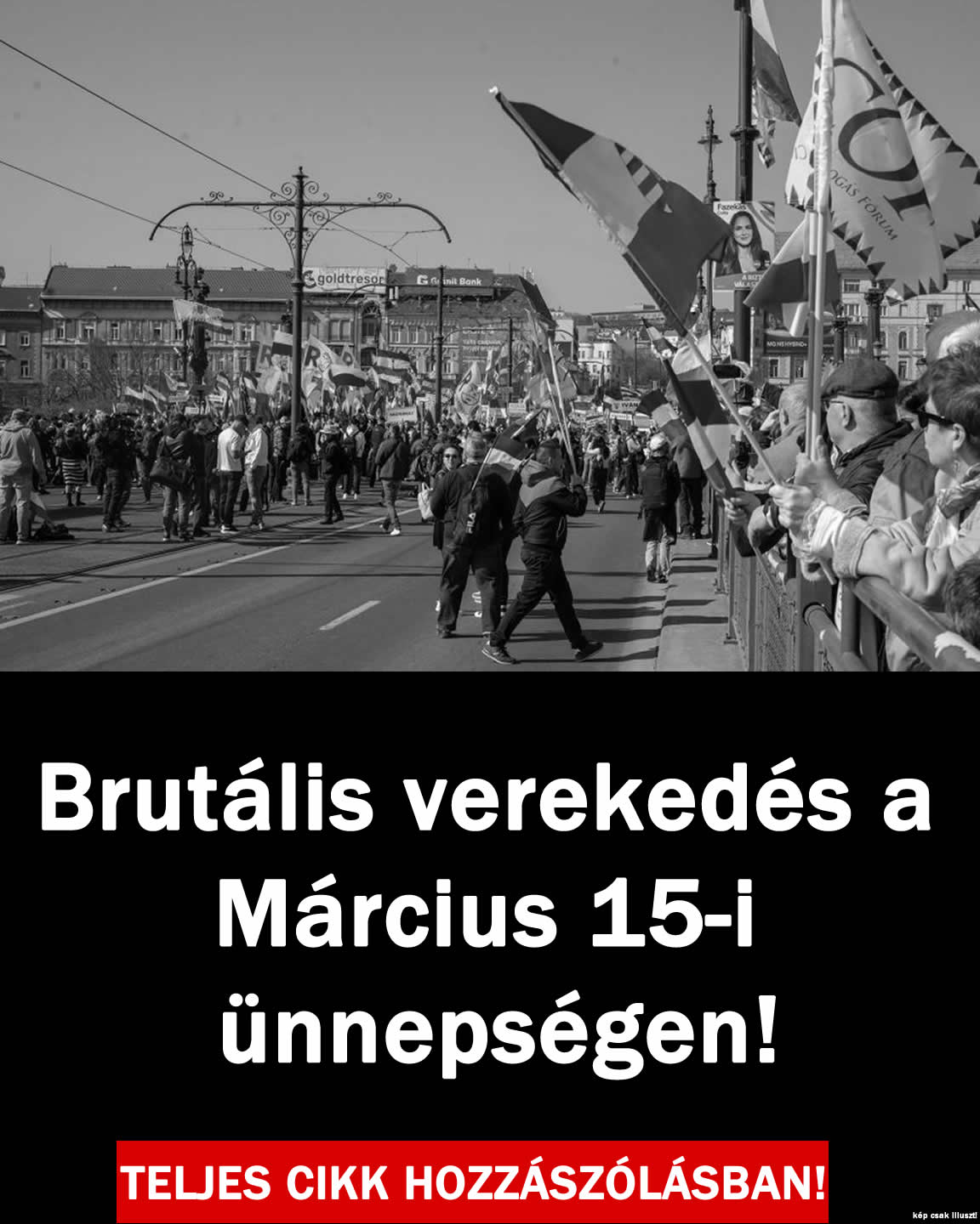 Brutális verek/dés a Március 15-i ünnepségen!
