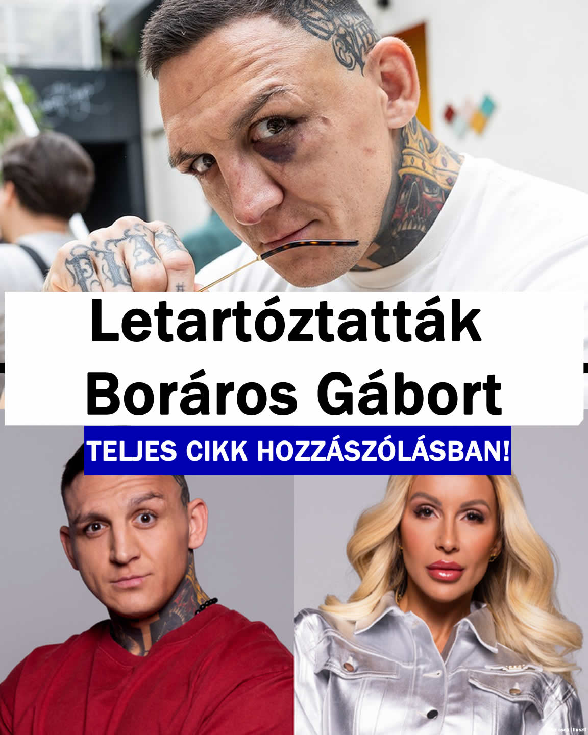 Letartóztatták Boráros Gábort