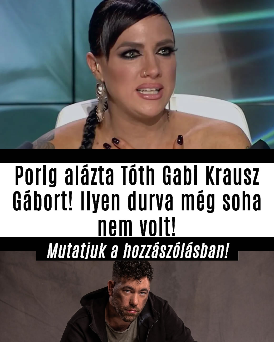 Porig alázta Tóth Gabi Krausz Gábort