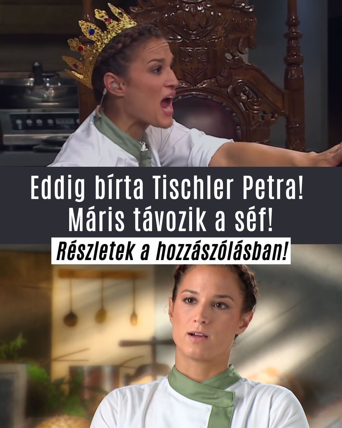 Eddig bírta Tischler Petra!