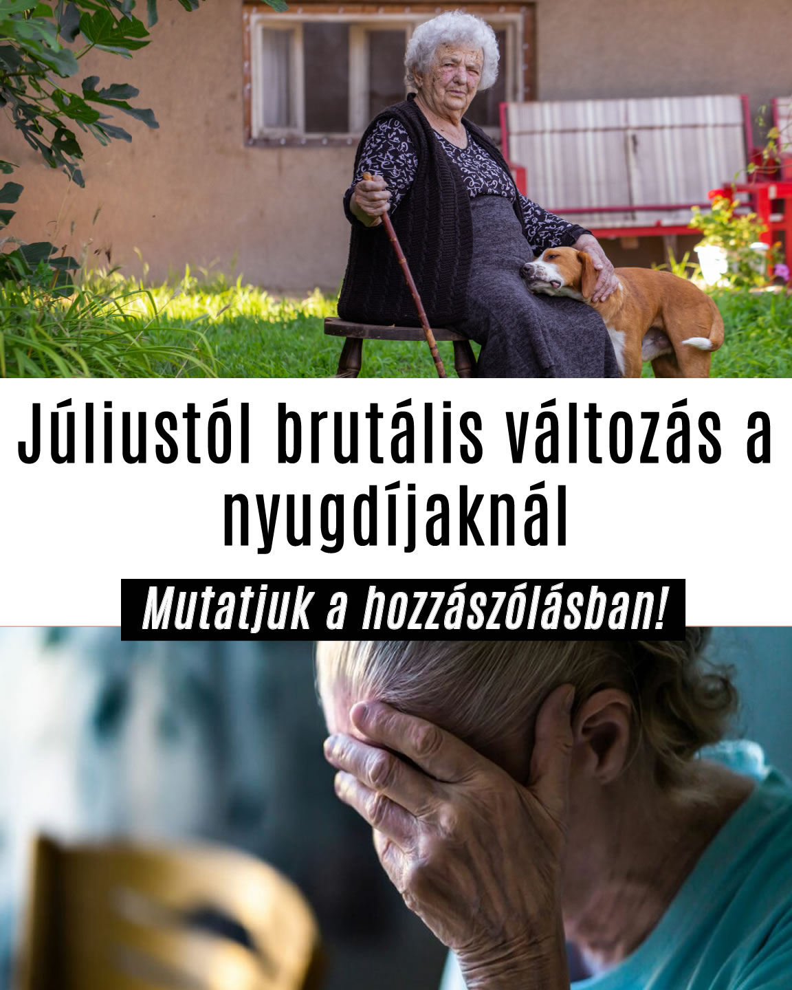 Júliustól brutális változás a nyugdíjaknál