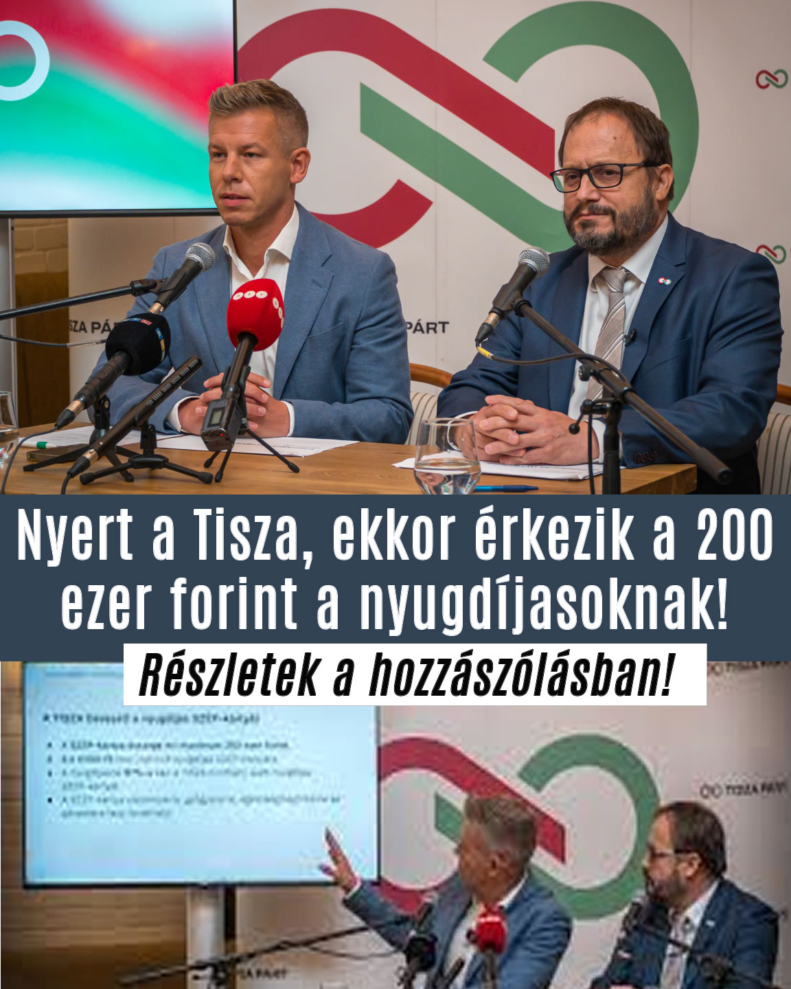 Nyert a Tisza, ekkor érkezik a 200 ezer forint a nyugdíjasoknak!