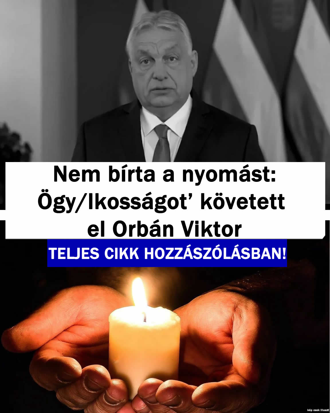 Nem bírta a nyomást: ‘Ögy/lkosságot követett el Orbán Viktor!