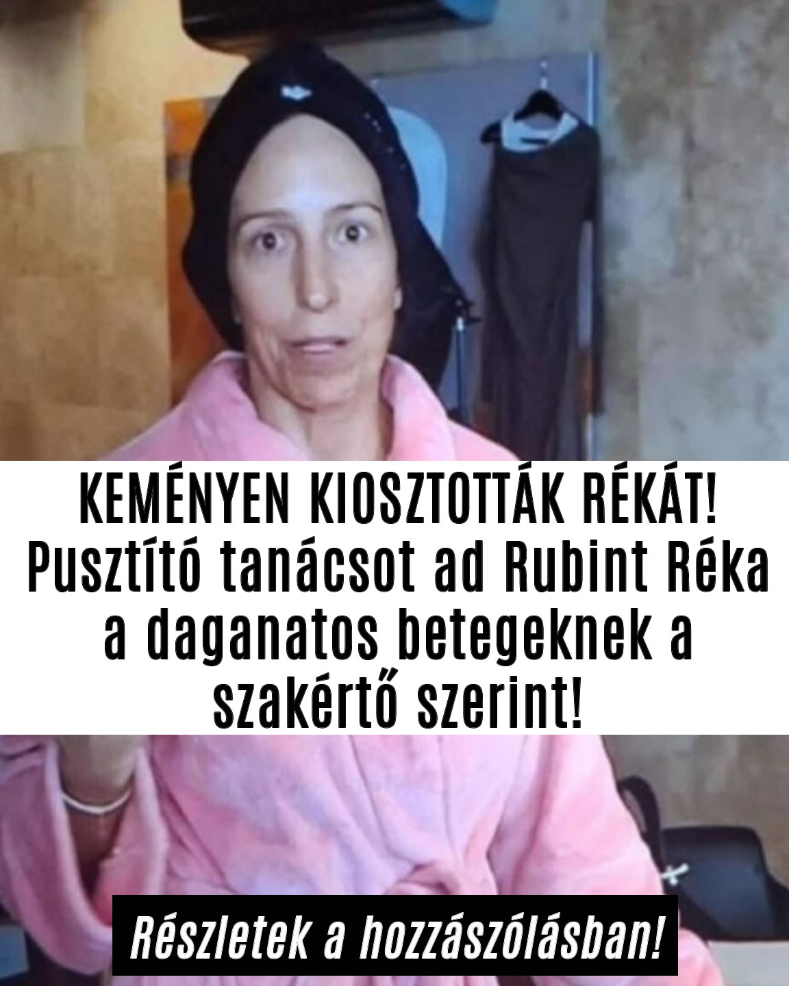 Pusztító tanácsot ad Rubint Réka a szakértő szerint!