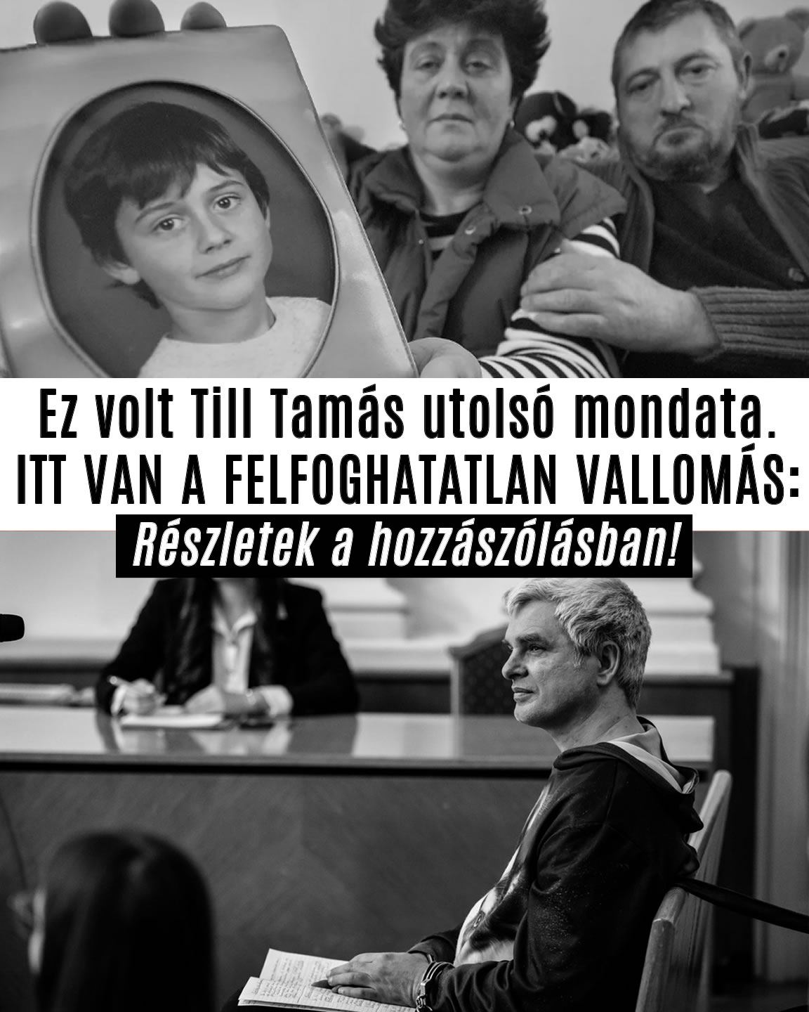 Ez volt Till Tamás utolsó mondata
