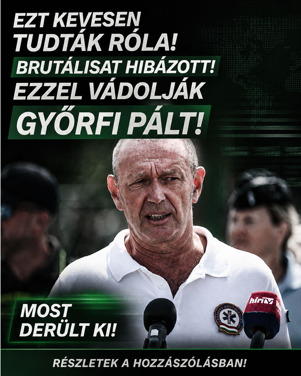 Nem ússza meg Győrfi Pál!?! Ezzel vádolják!