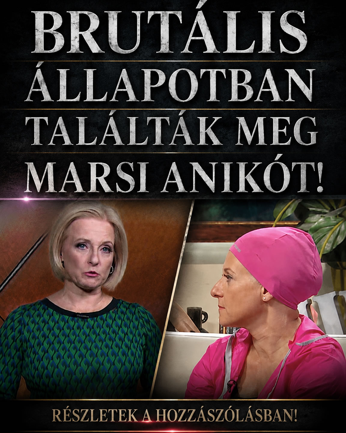 Megtalálták Marsi Anikót