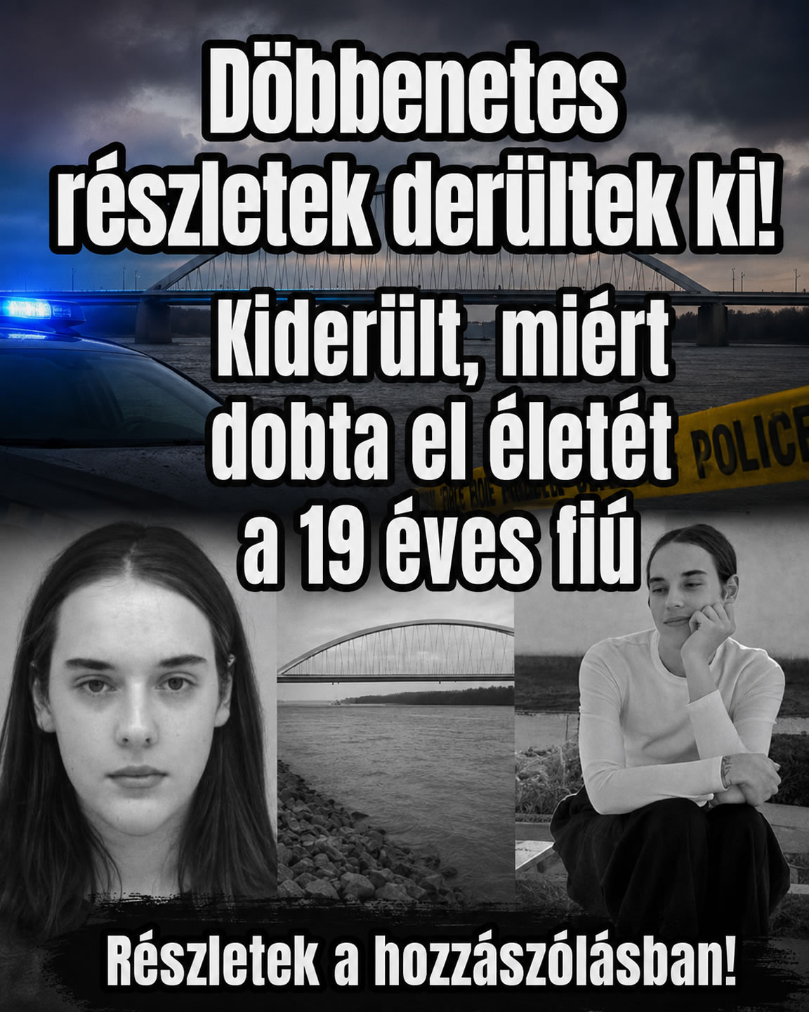 Kiderült, miért dobta el életét a 19 éves fiú
