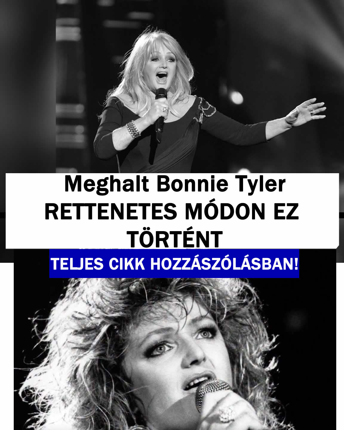 Meghalt Bonnie Tyler