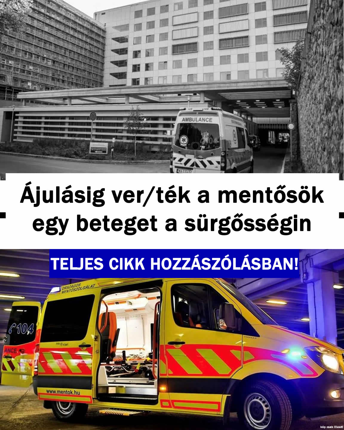 Dráma a Pécsi sürgősségin