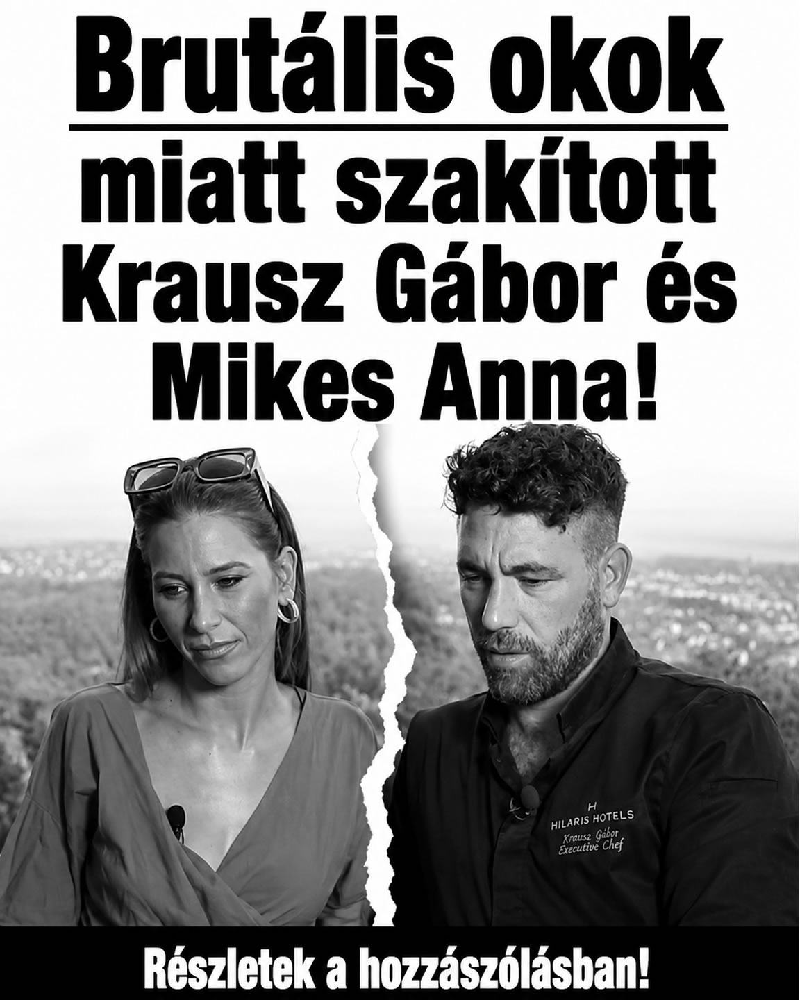 Ezért szakított Krausz Gábor és Mikes Anna!