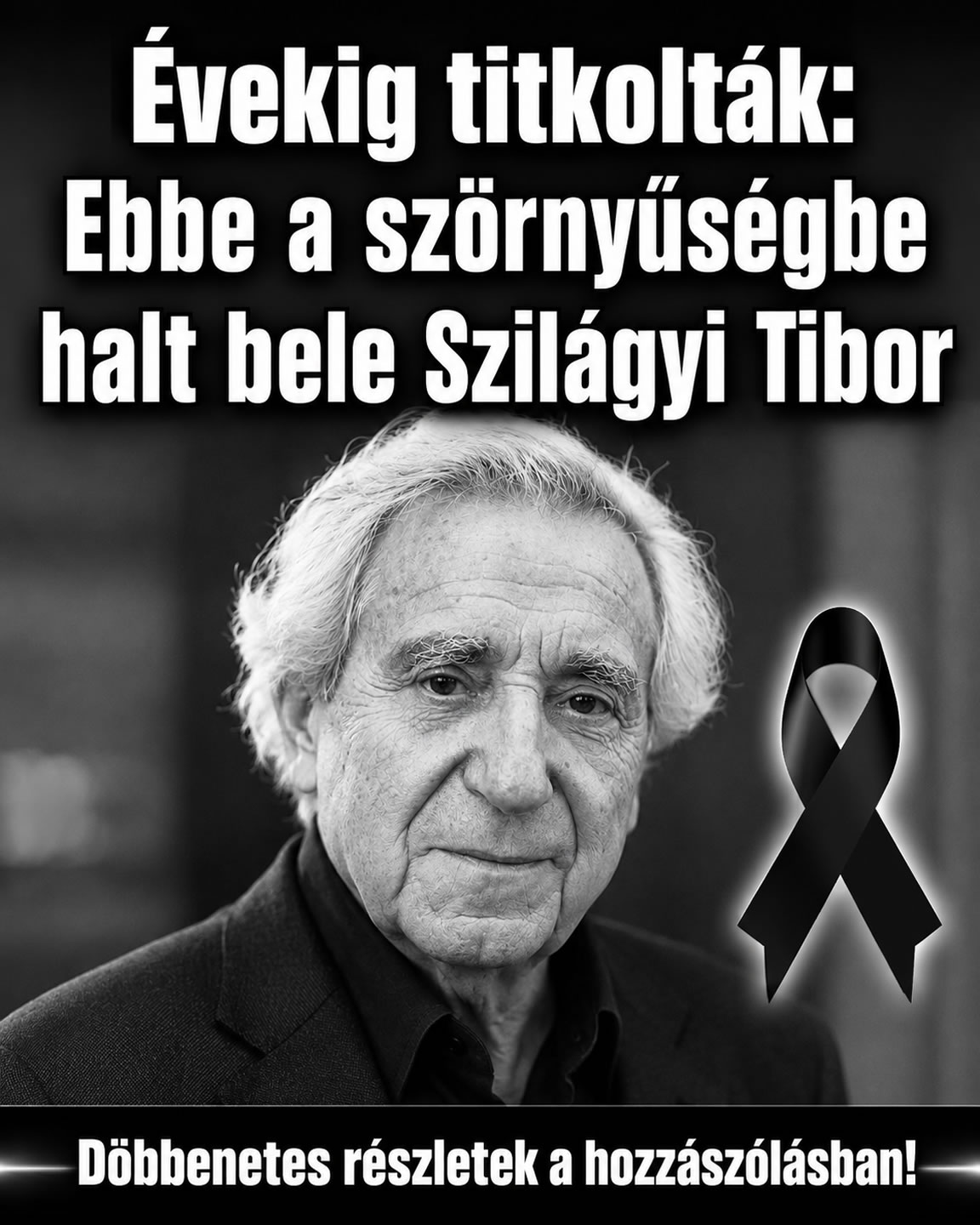 Ebbe halt bele Szilágyi Tibor