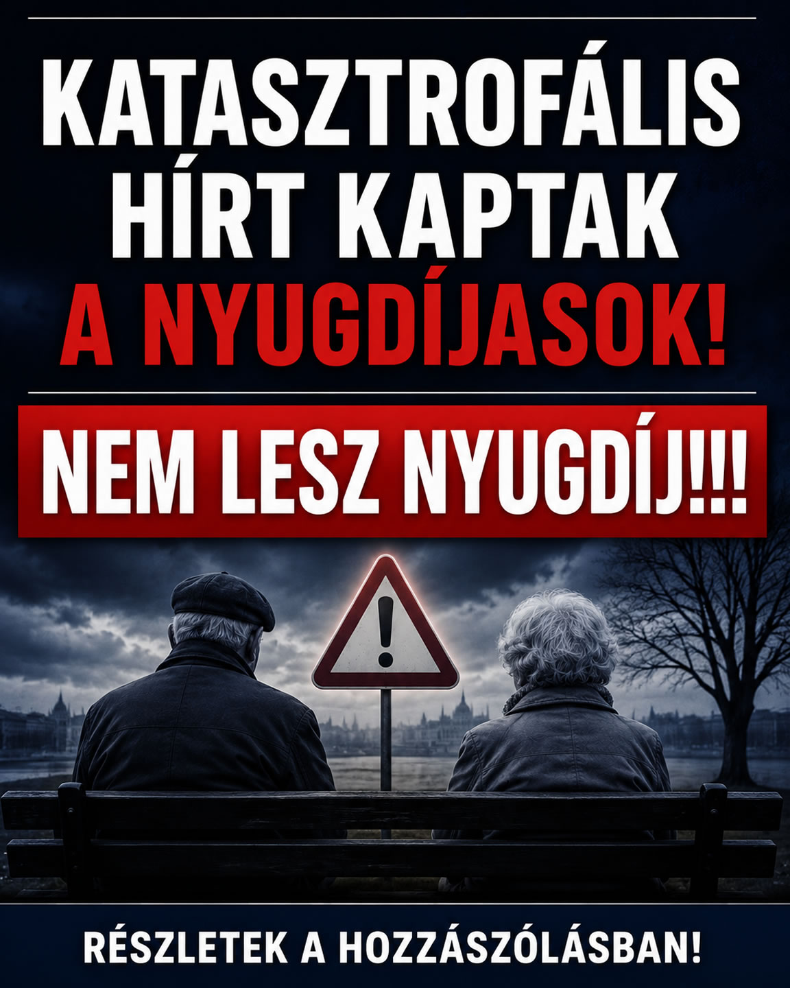Katasztrofális hírt kaptak a nyugdíjasok!