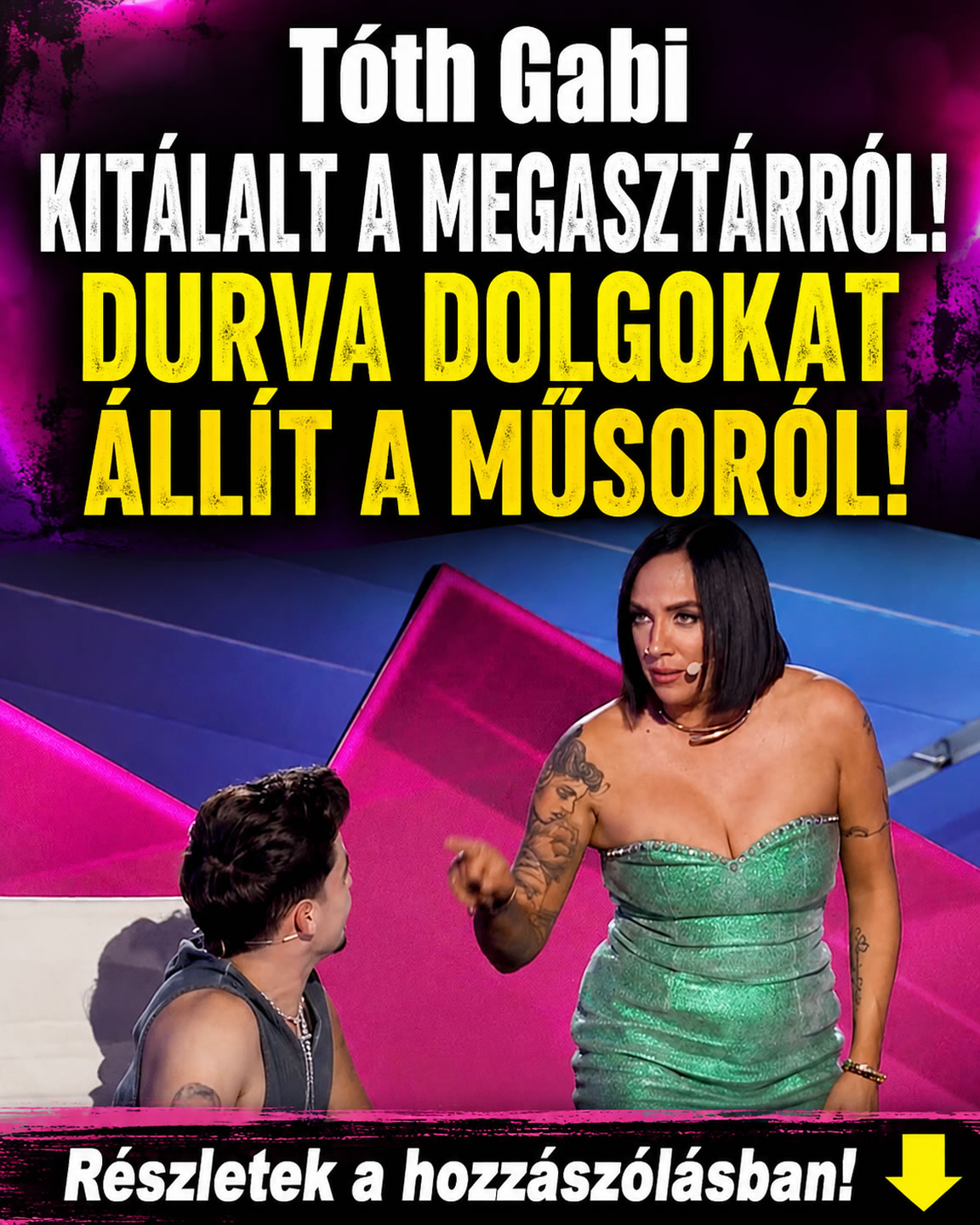 Tóth Gabi kitálalt a Megasztárról!