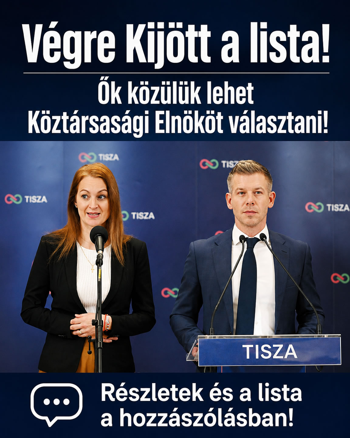Ők közülük lehet Köztársasági Elnököt választani!