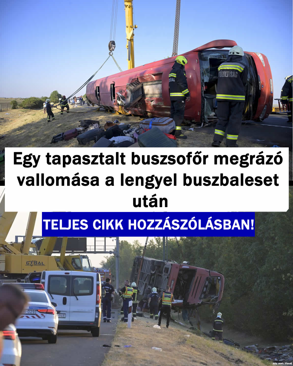 Egy buszsofőr megrázó vallomása a lengyel buszbaleset után