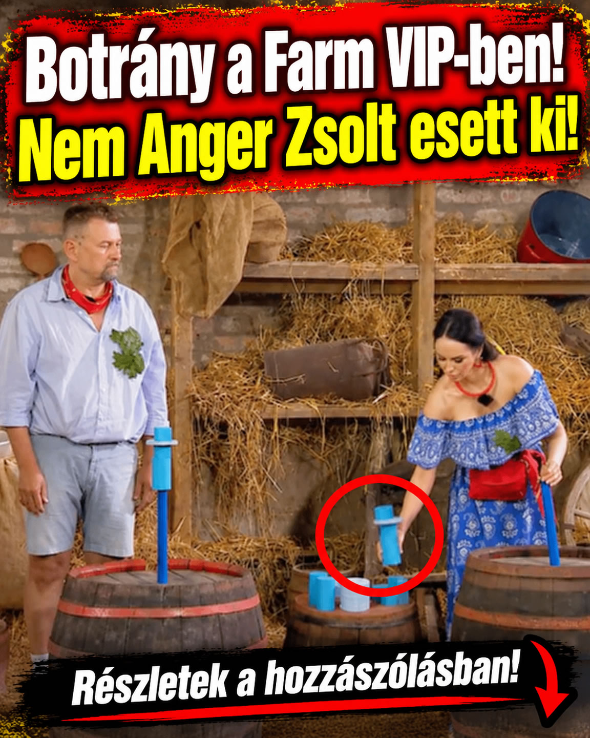 Botrány a Farm VIP-ben! Nem Anger Zsolt esett ki!