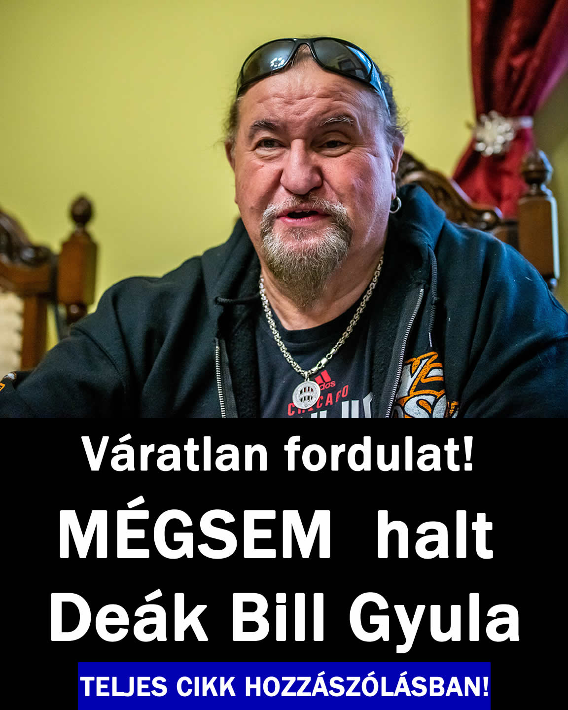 Mégsem halt meg Deák Bill Gyula
