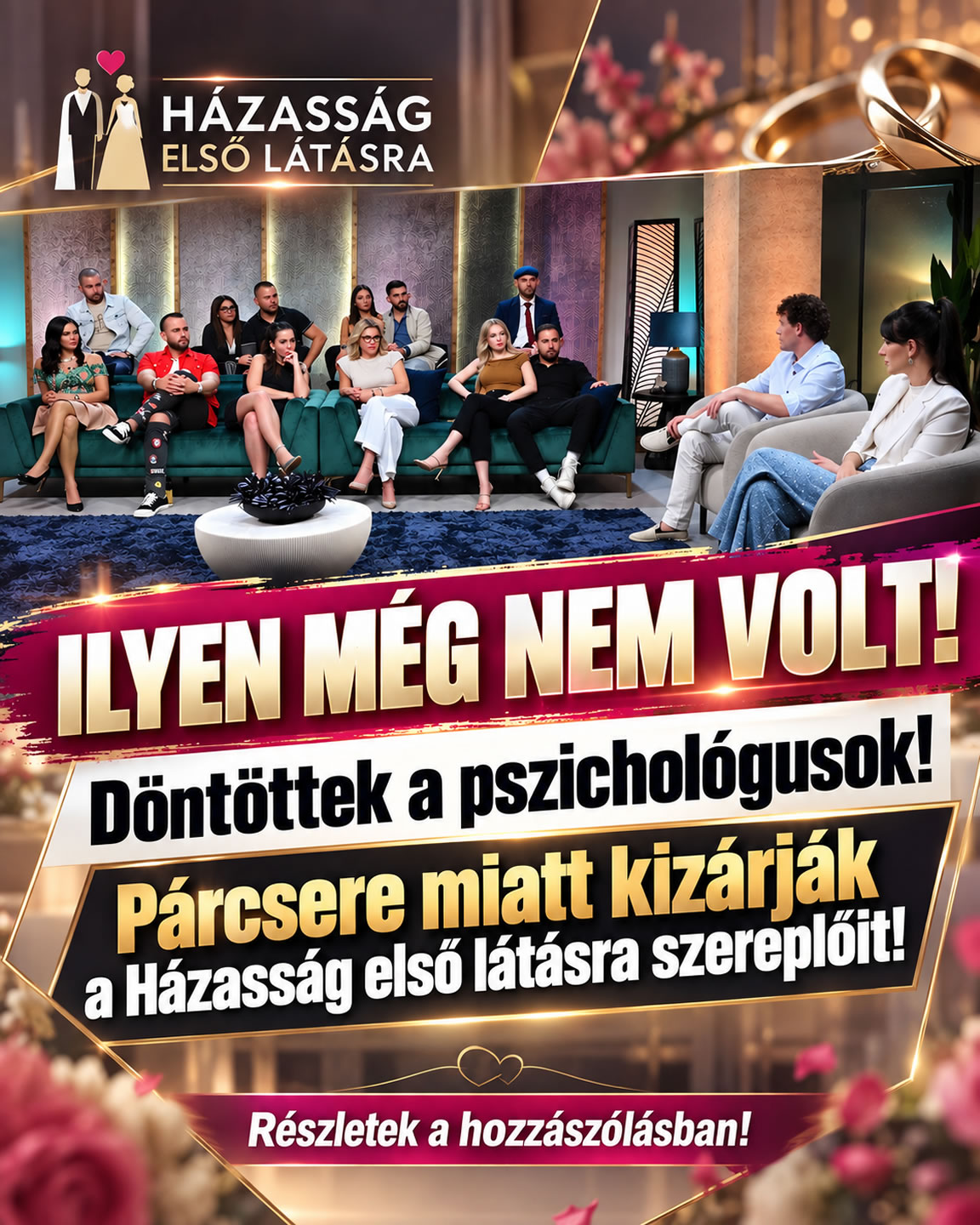 Kizárják a Házasság első látásra szereplőit!