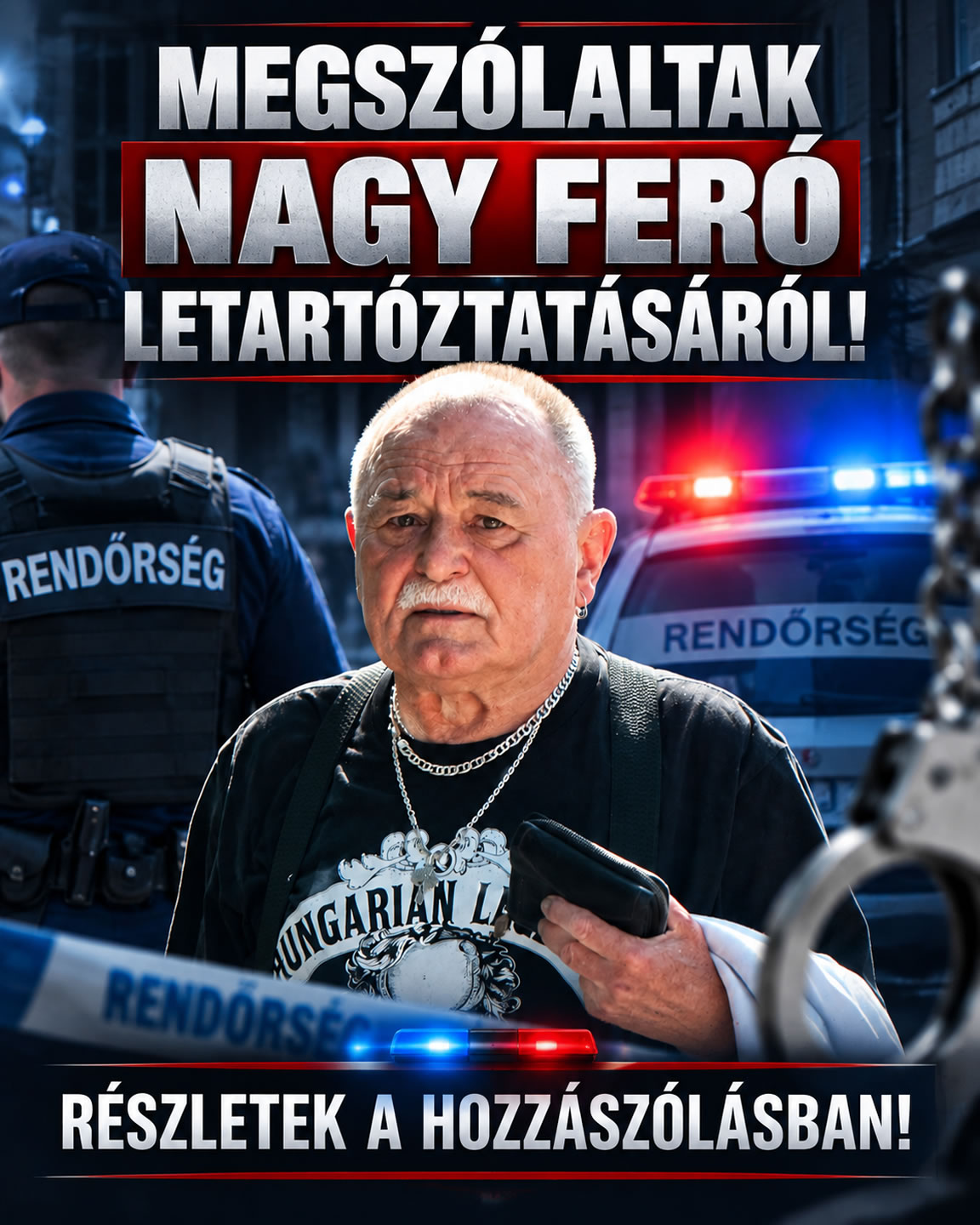 Megszólaltak Nagy Feró letartóztatásáról!