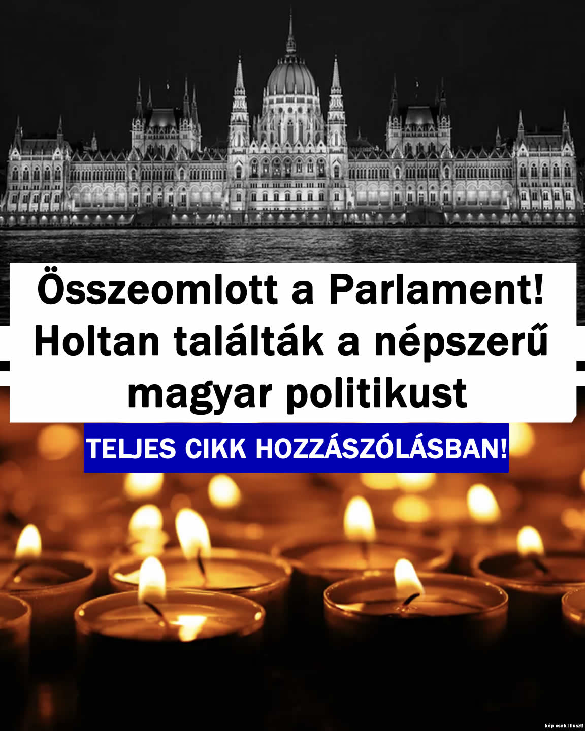 Összeomlott a Parlament! Most jött a tragédia híre!