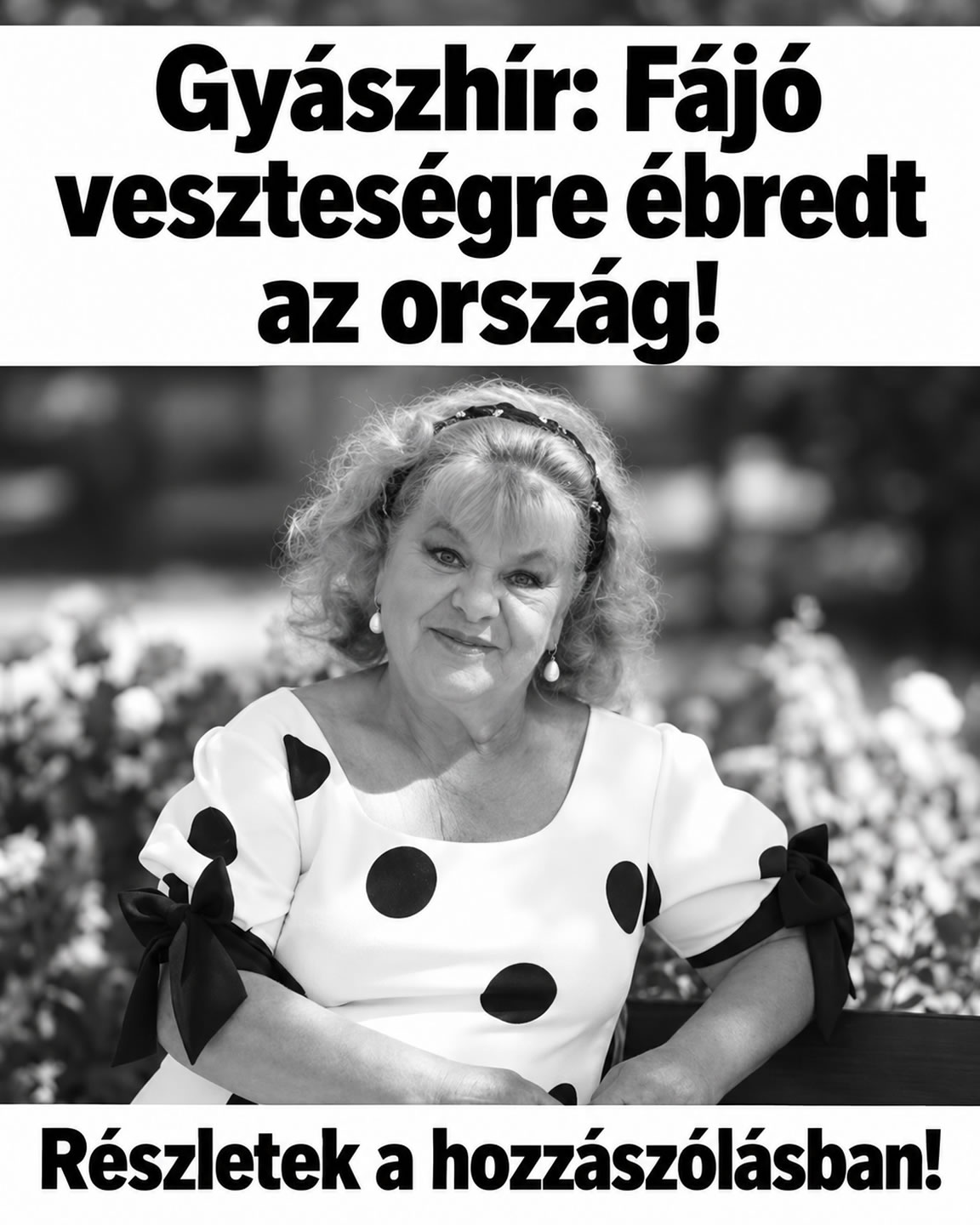 Fájó veszteségre ébredt az ország