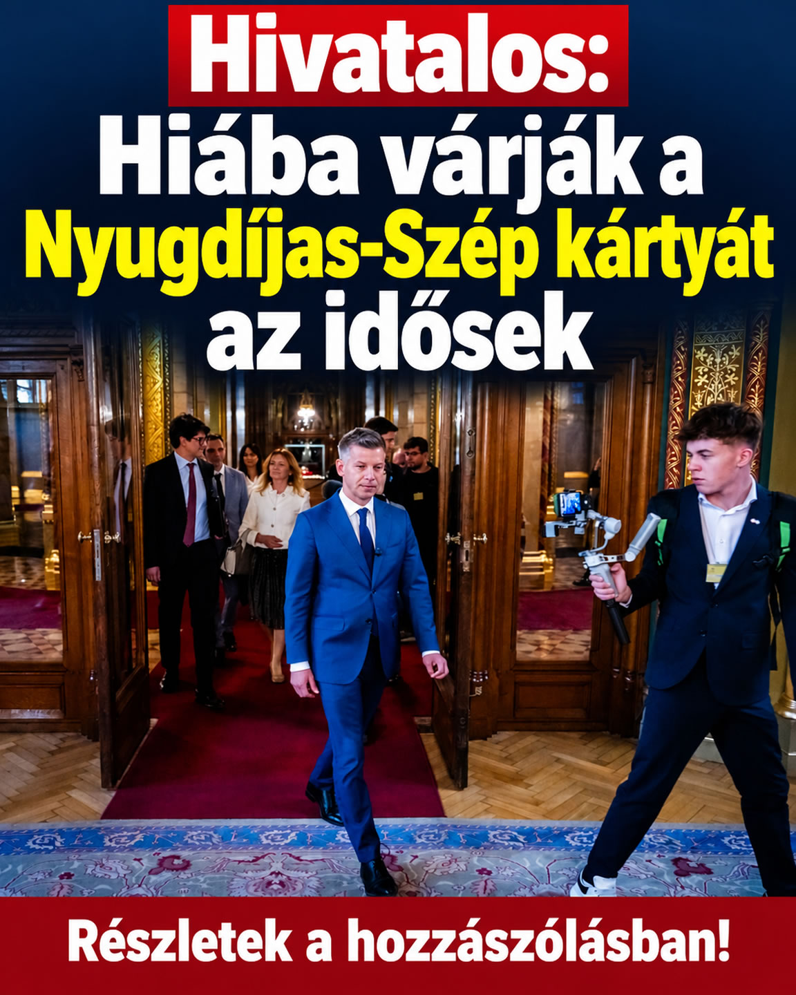Hiába várják a Nyugdíjas-Szép kártyát az idősek
