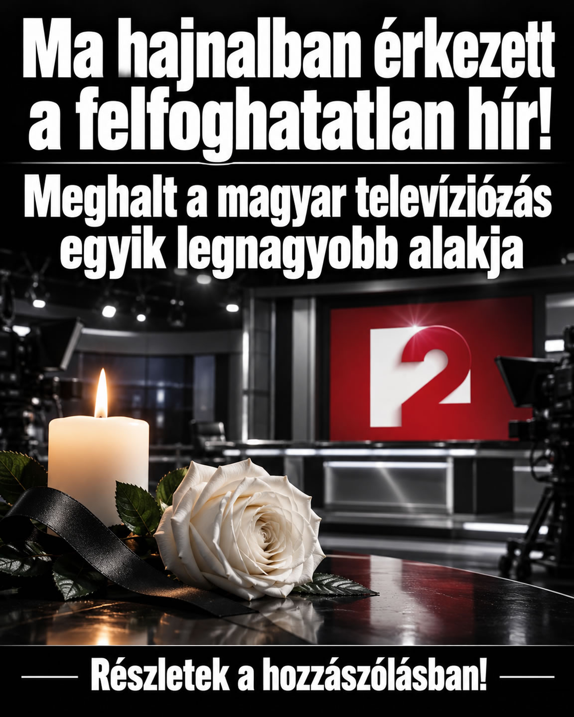 Meghalt a magyar televíziózás legnagyobb alakja