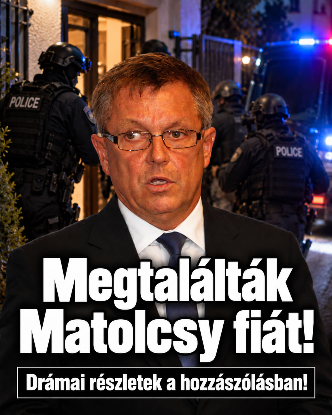 Megtalálták Matolcsy fiát!