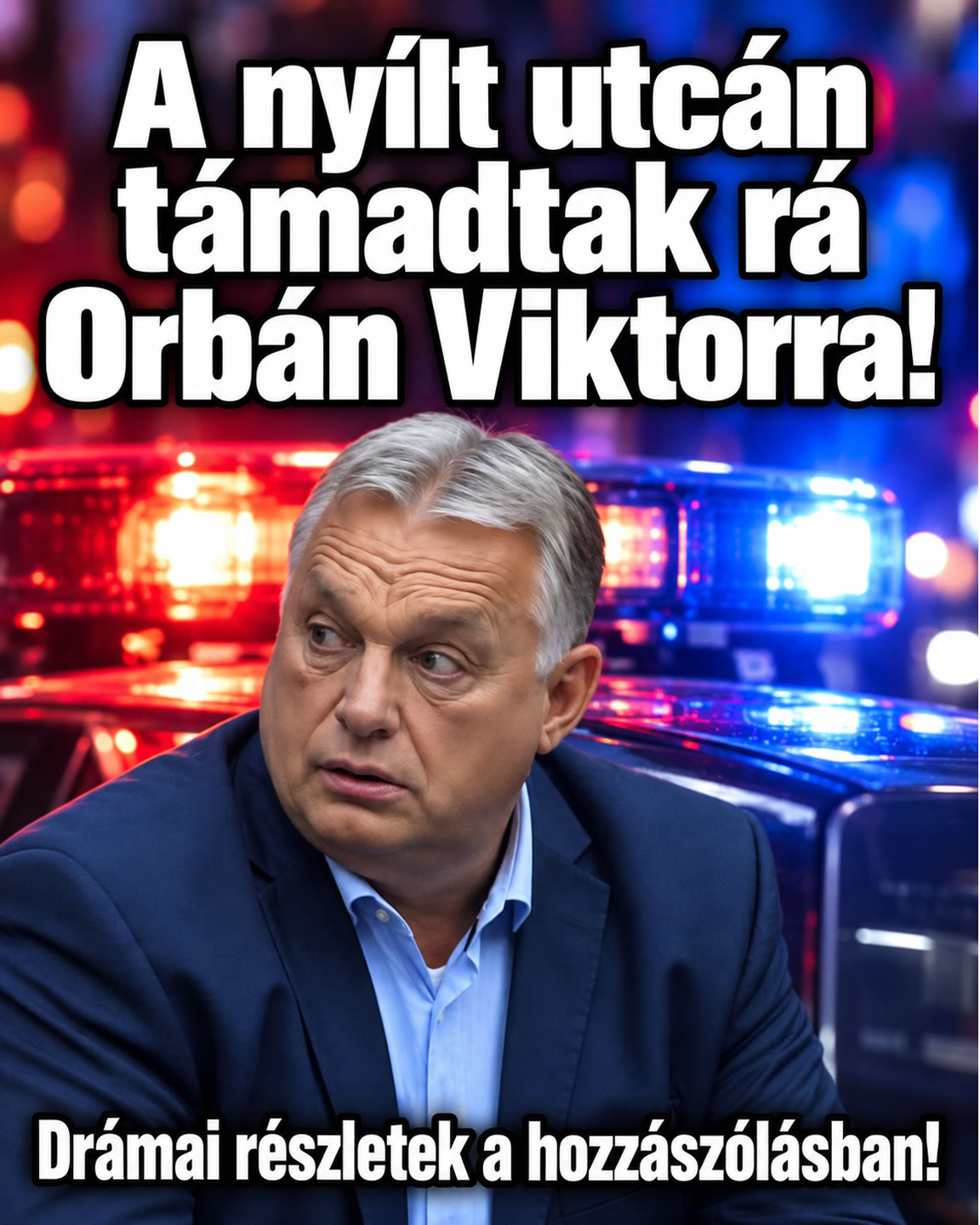 A nyílt utcán történt Orbán Viktorral!